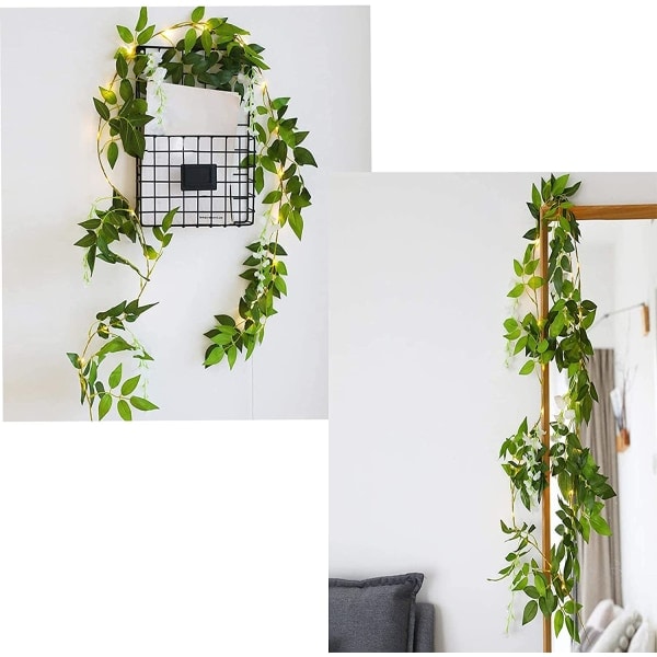 LED-valosarja keinotekoiset wisteria-kukat 2m 20 valopalloa