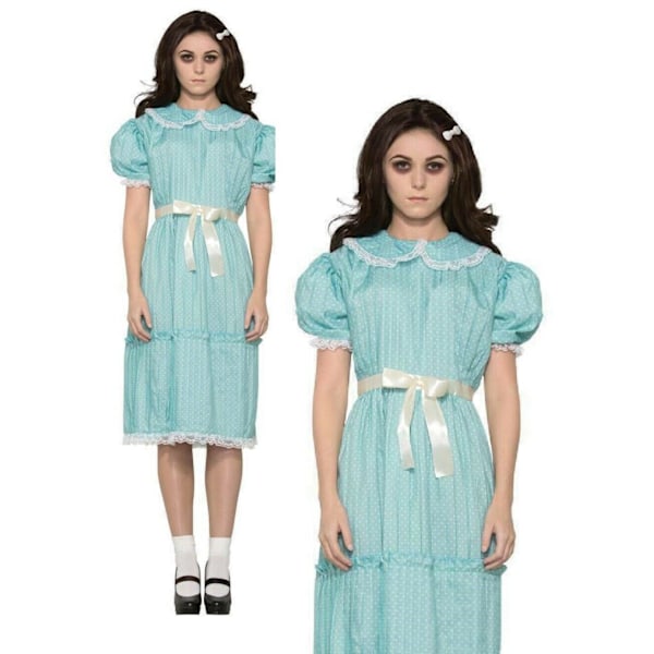 The Shining Tvillingflickor Cosplay Kostym Halloween Cosplay Kostym Tvillingflickor Stil 3 140 Twin Girls Style 3