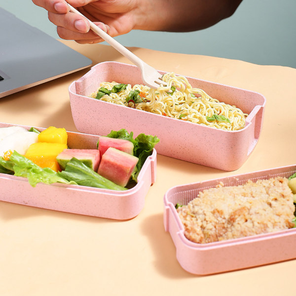 Uppgradera Bento Lunch Box, Bento Box och Måltidsförberedelsebehållare