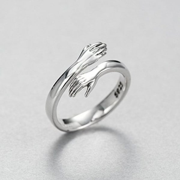 Justerbar kramring i 925 sterling silver