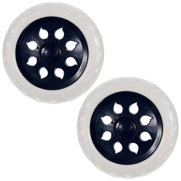 Hjul - Handvagnshjul - Vagnshjul - Ersättningsdelar - 16 cm - 2 st