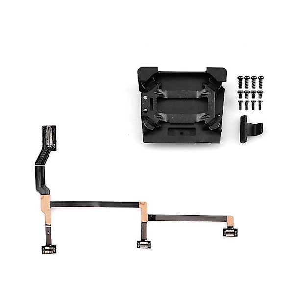 Flex Ribbon Flatkabel til Dji Mavic Pro Kamera Drone Objektiv Gimbal Monteringsplade Dæmpningsbeslag Signalkabel Reparationssæt Dele[GL] flex clone plate