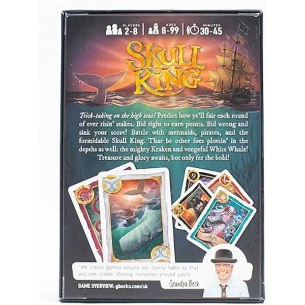 Skull King - äärimmäinen merirosvojen bluffauspeli - tekijöiltä, jotka suojelevat omaisuuttasi