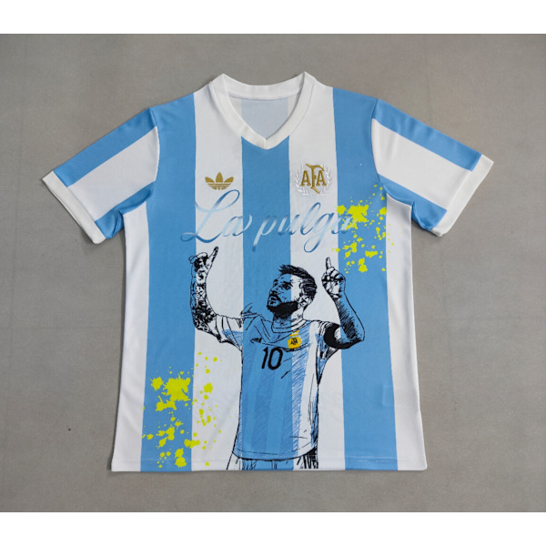 25-26 FC Argentina Graffiti Edition Fodbold T-shirt S-2XL-FA3- M