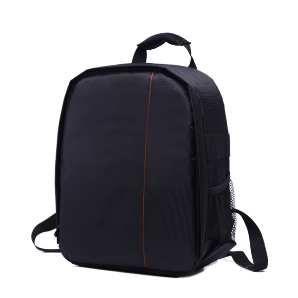 Vedenpitävä DSLR SLR -kameran pehmeä kotelo Laukut Reppu Reppu black&gray