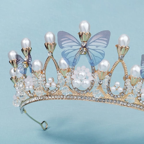 Prinsesse Tiaraer for Jenter, Fineder Butterfly Princess Tiara