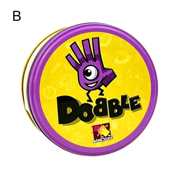 Multiplayer Samlingsspel Pusselspelskort -AA Dobble onesize