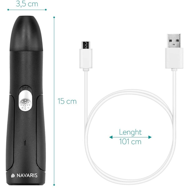Klosliper for katter og hunder - Oppladbart trimmer - Elektrisk slipemaskin