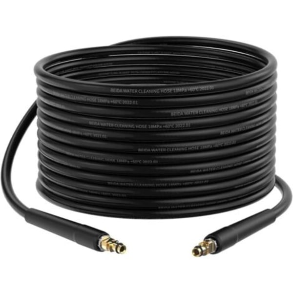 15 m slange for Kärcher høytrykkspyler, fleksibel for Kärcher høytrykkspyler, Høytrykkslange for Kärcher K2 K3 K4 K5 K6 K7 hurtigkobling