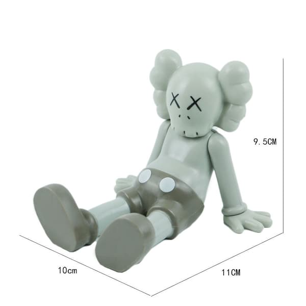 Kaws Tårtprydnad XX Eye Doll Tecknad Bakdekoration-FA-