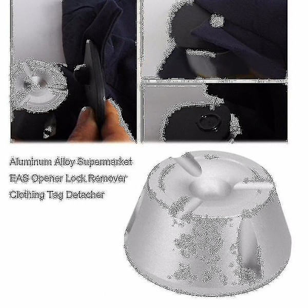 15000gs Universal Remover Sikkerhedsmagnet Tag Remover Golf Detacher EAS Tag - ()