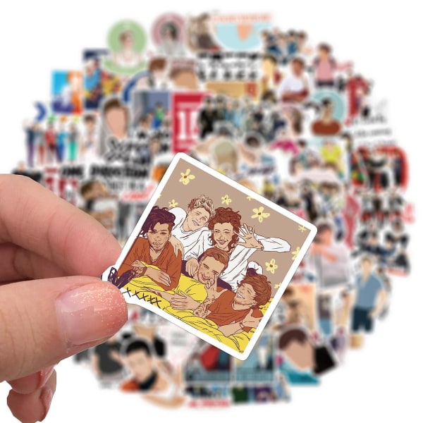 100 One Direction Doodle-klistermärken