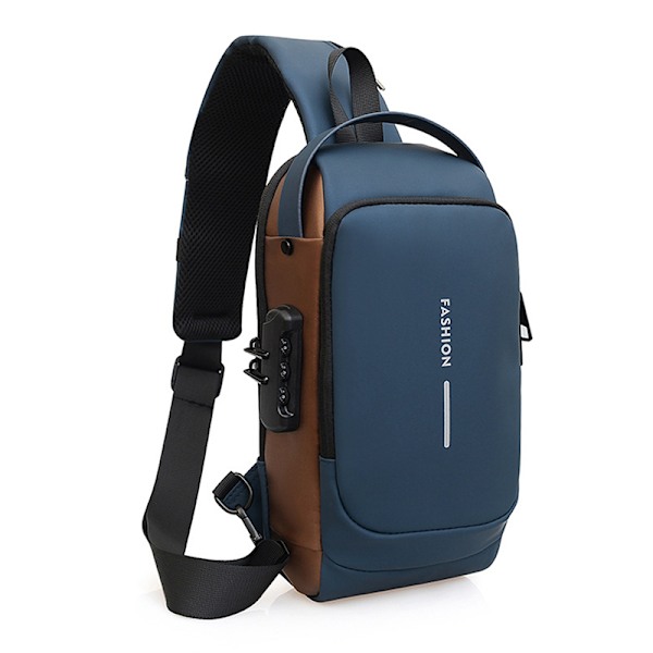Utendørs Reise Messenger Ryggsekk Messenger Skulderbrystveske color A