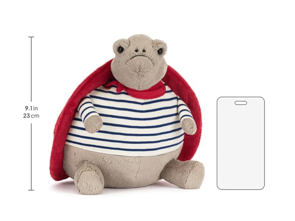 Jellycat Timmy Turtle Romantic Outfit Pehmolelu-FA-