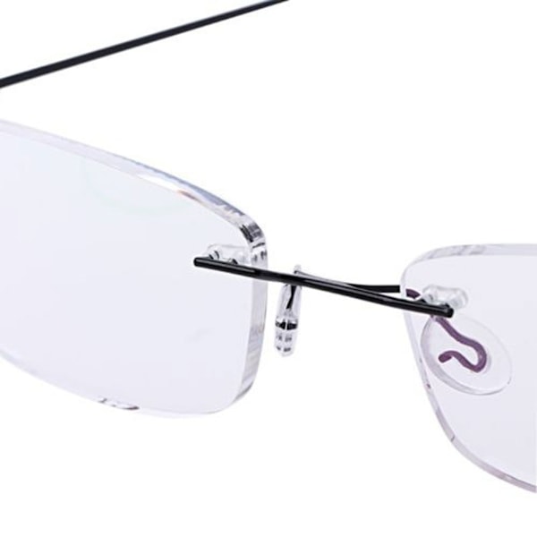 Läsglasögon Glasögonminne Titan SVART STYRKA-250 svart black Strength-250