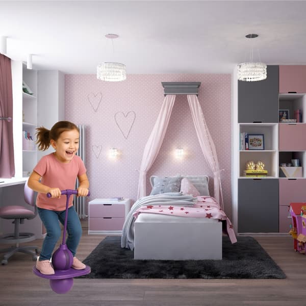 Hoppestylte for barn-FA- Lila purple