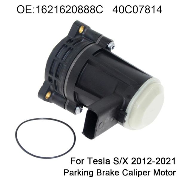 1621620888C 40C07812 40C07814 40C0741 Bil bak vänster höger parkeringsbromsokmotor kompatibel med Model S/X 2012-2021 - Perfekt