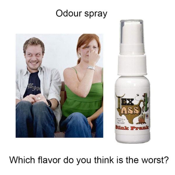 30 ml Super Stinkande Flytande Fjärt Hemska Lukt Spray Långvarig A2