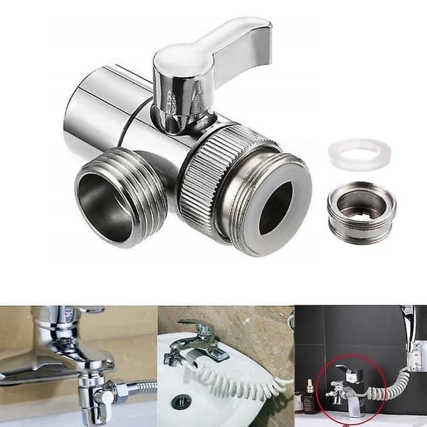 Faucet Connection Switch Faucet Adapter Sink Splitter Diverter Valve Bidet Shower Kitchen a-FA-