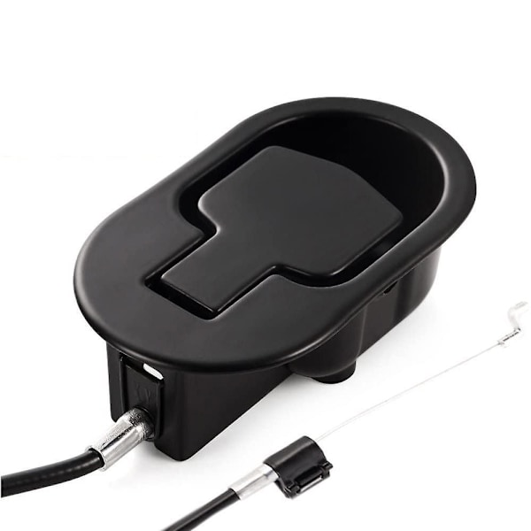 Recliner reservedele - Universal sort metalhåndtag med kabel - passer Ashley og