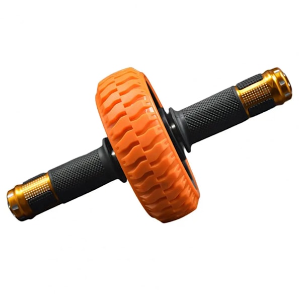 Solid Ab Wheel Roller Gummi Ab Träningshjul Abd Yellow