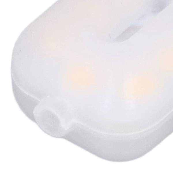 6-pak dæmpbare G9 LED-pærer 3W varm hvid 360 grader-FA-