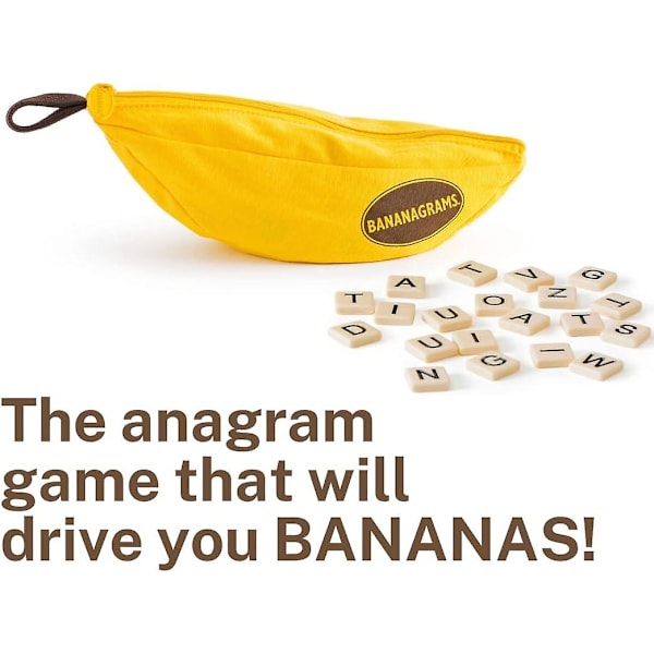 Bananagrams Bild | Ordspil | Aldre 7+ | 2-6 spillere | 15 minutters spilletid[HK]