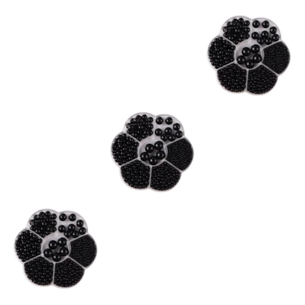 1/2/3/5 1150 stycken DIY-pärlor til smykkefremstilling, sort black 3PCS