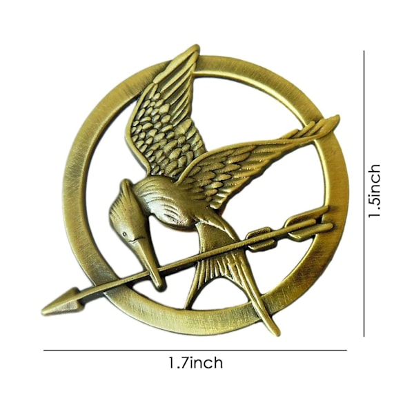Hunger Games Mockingjay Brosch