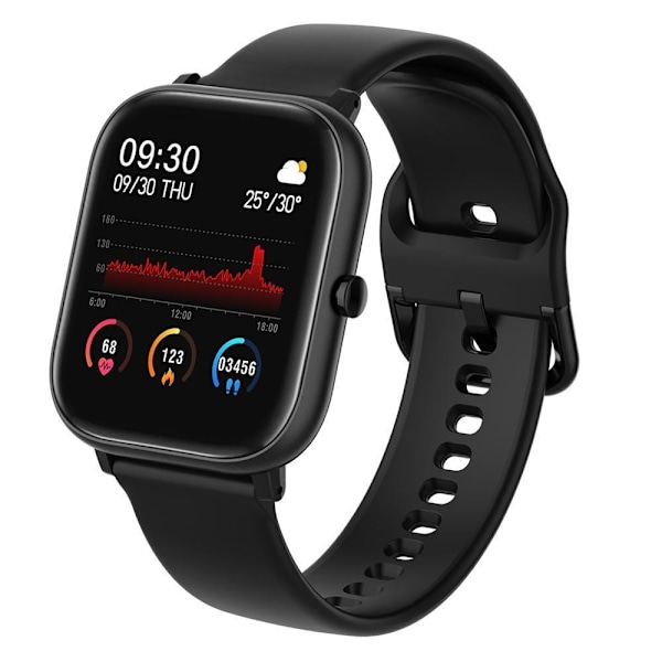 Fitness smart klocka röd armband Red