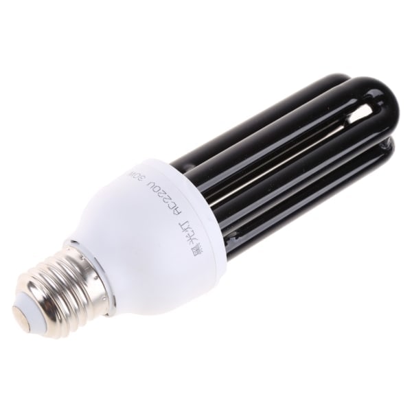220V 30W E27 Ultraviolet sort lyspære UV myggedræbende lampe glødepærer