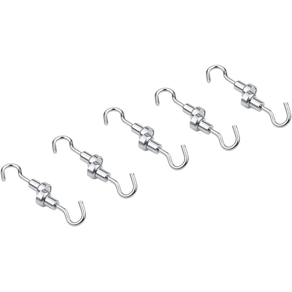 Magnetisk krok, 10 stk./sett Praktisk kraftig hengekrok kraft