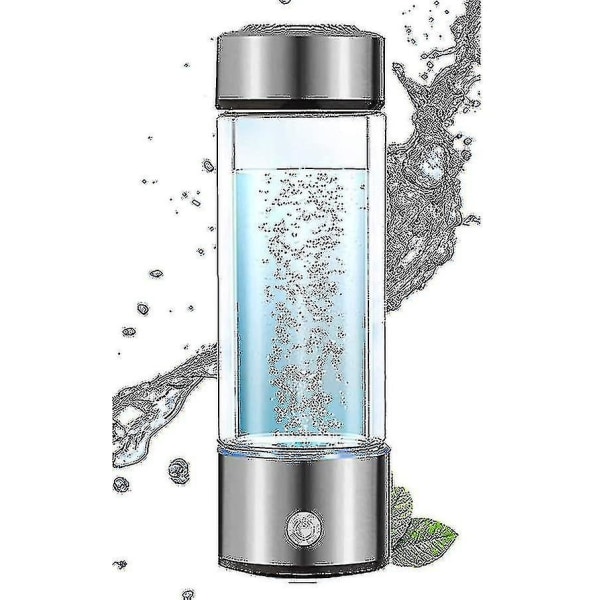 Vätegenerator Vattenflaska, Real Molecular Hydrogen Rich Water Generator Ionizer Maker Machine-yzy-haoC[C]