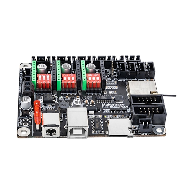 Makerbase MKS DLC32 V2.1 CNC-styrekort GRBL 32-bit Offline Controller TS35-R Touchscreen LCD til 3D Gravering