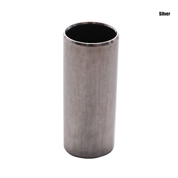 60MM Gitar Slide Bar Rustfritt Stål Metall/Glass Finger Slides