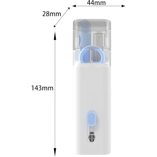 7-i-1 Elektronikrengöringsset - Tangentbordsrengöringsset