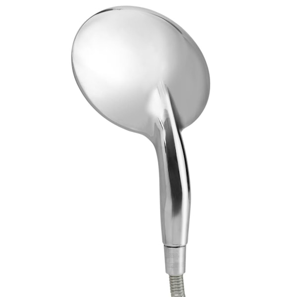 vidaXL Multifunktionellt duschhuvud med 1,5 m slang krom silver 650