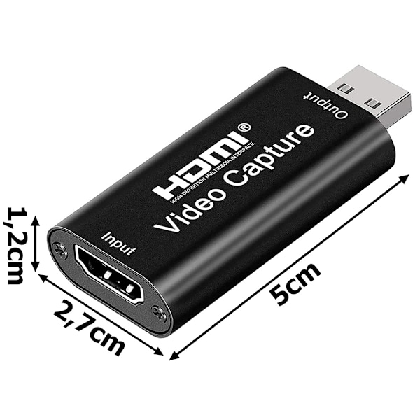 Videooptager 1080P HD USB HDMI - Video Capture Card 61