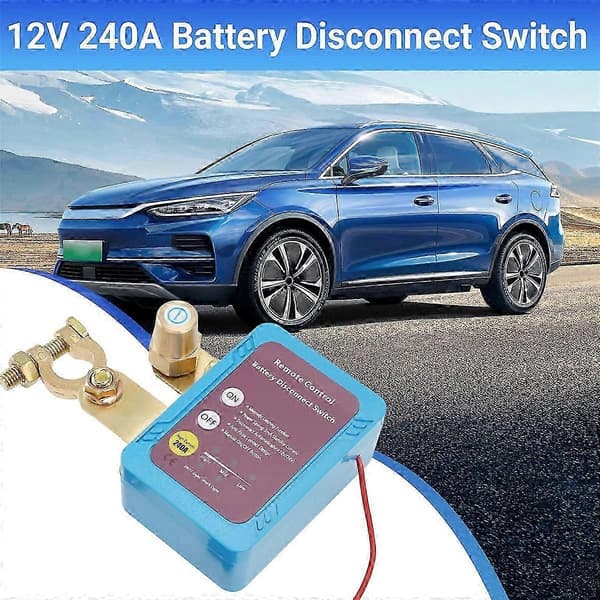 12V 240A Batteri Hovedbryter, Automatisk Strømbrudd-FA-