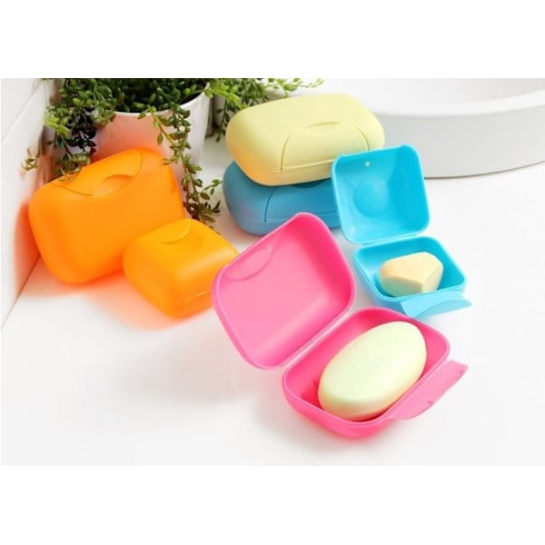 2-pakkia - Saippuakotelo / Saippua Säilytys Matkoille ja Ulkoilulle multicolor 120