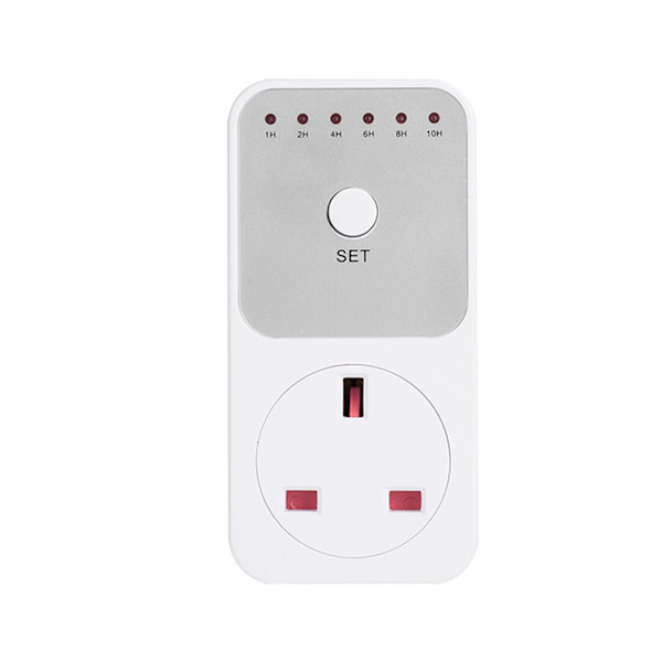 Nedtælling - Smart Switch - Stikkontakt - Lukker EU-stik Automat