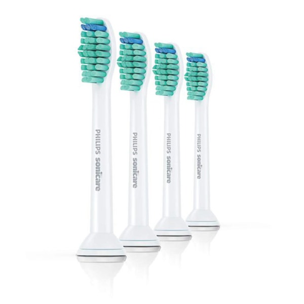 4 erstatningsbørstehoder til Philips Sonicare C1 C2 G2 W2 W2-Black