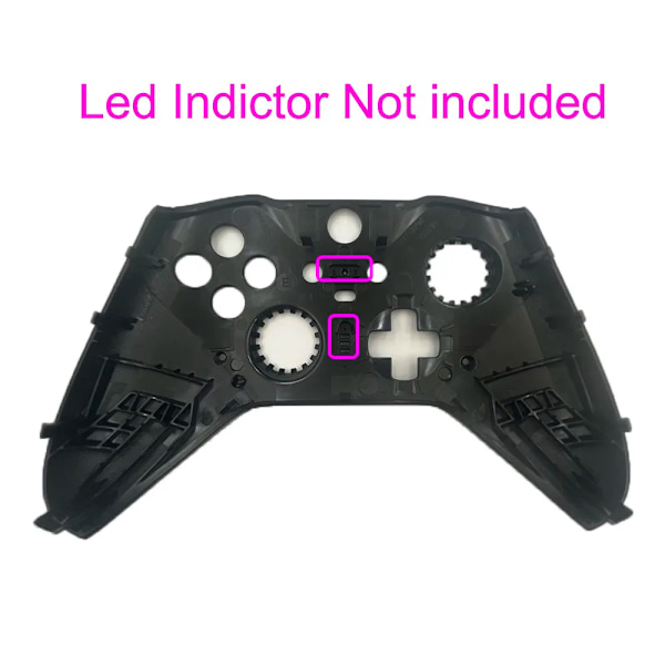 Reparationsdel til Xbox One Elite Series 2 - Controller Front Back Shell Bagside Only Front