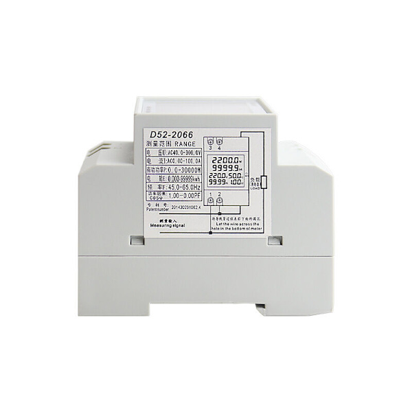 AC40-300V 100A Digital Energimåler - Kalibreret AC Strømmåler