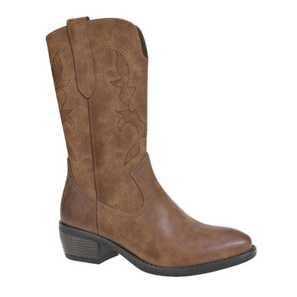 Cipriata Dam/Dam Wanda Cowboy Boots 5 UK Tan Tan 5 UK Tan