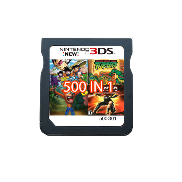 3DS NDS spilkassette: 208-i-1 kombinationskort, NDS Multi-Game Cartridge med 482 IN1, 510 og 4314 spil