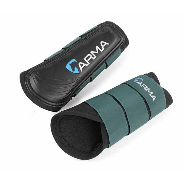 ARMA Air Motion Hästborstskydd (2-pack) Cob Wide Grön Green Cob Wide