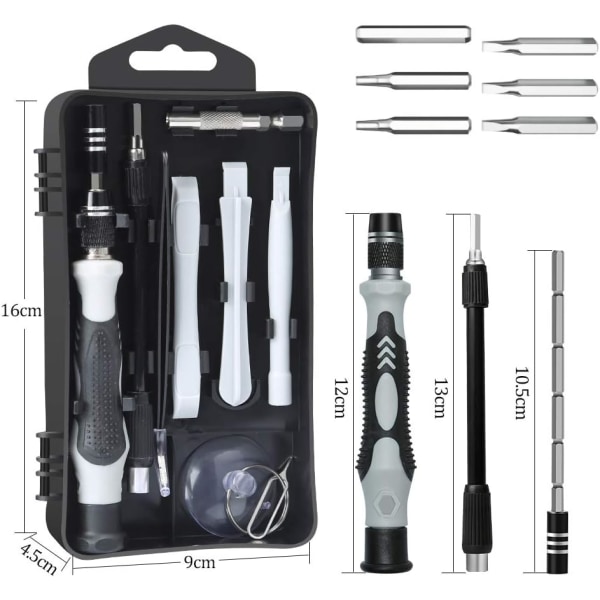 Precision bit Set, 122 IN 1 Mini Precision Screwdriver Set, Port
