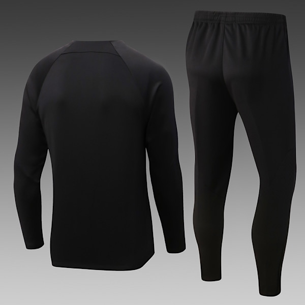 22-23 Ny Sæson Chelsea Hjemme Langærmet Trøje Træningsdragt Sort black 2XL