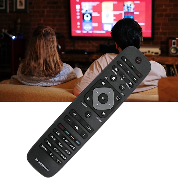Universal fjärrkontroll för Philips Smart TV, ersättningsfjärrkontroll för Philips 242254990467/2422 549 90467